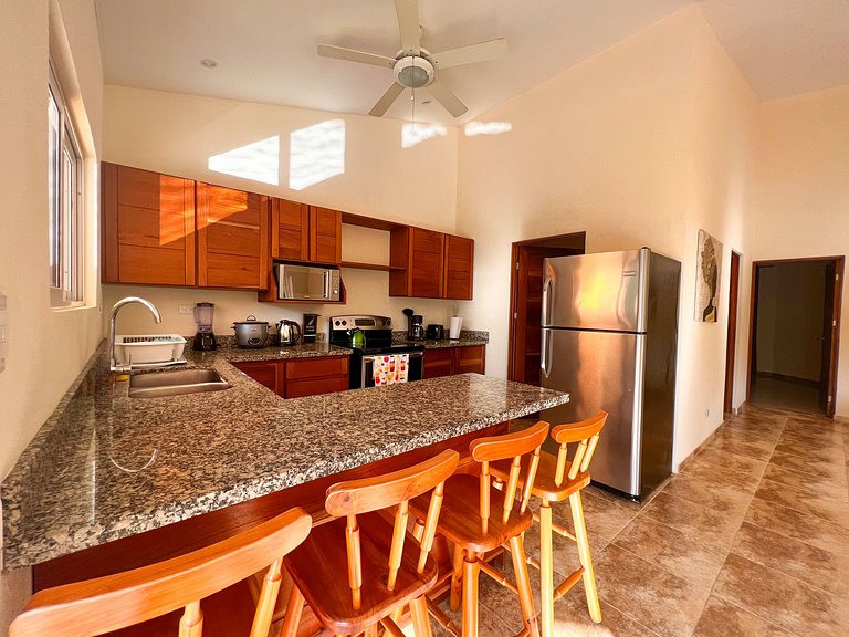 Twinhouse with pool • 3 min to Pradera Beach