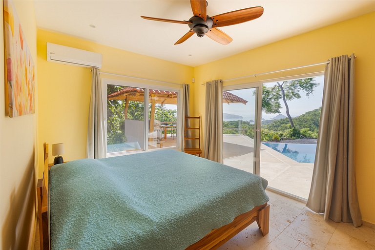 Villa Samba Pa Ti con vistas a Golfo de Nicoya