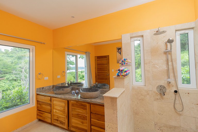 Villa Samba Pa Ti con vistas a Golfo de Nicoya