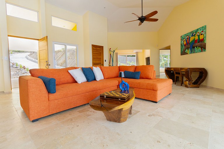 Villa Samba Pa Ti con vistas a Golfo de Nicoya