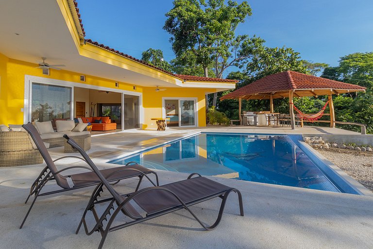 Villa Samba Pa Ti con vistas a Golfo de Nicoya