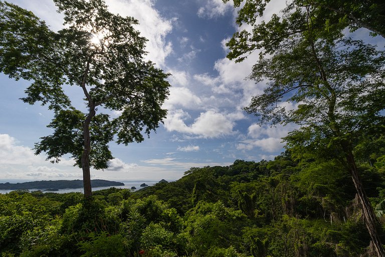 Villa Samba Pa Ti con vistas a Golfo de Nicoya