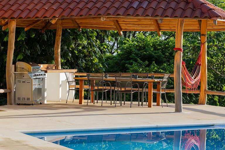 Villa Samba Pa Ti con vistas a Golfo de Nicoya