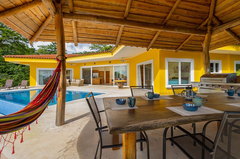 Villa Samba Pa Ti con vistas a Golfo de Nicoya