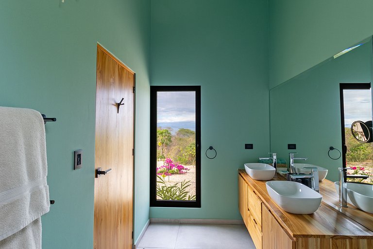 Villa Puma, piscina privada y vista al mar